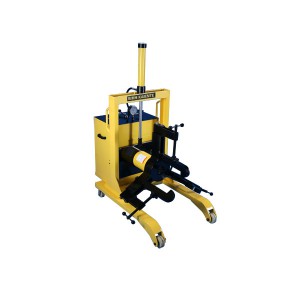 Automatic lifting type electric hydraulic gear puller